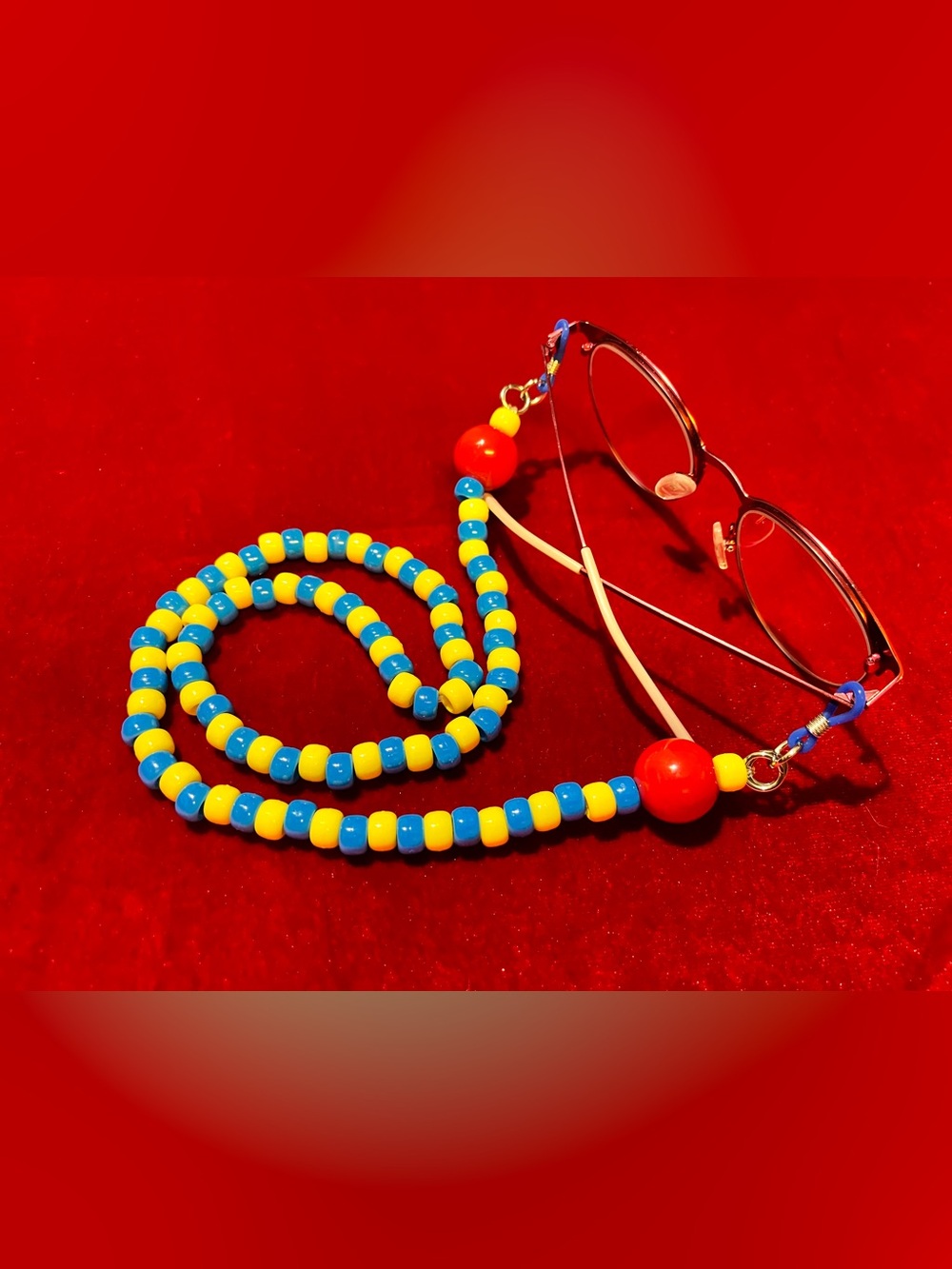 Primary Clown Glasses Chain ⭐️